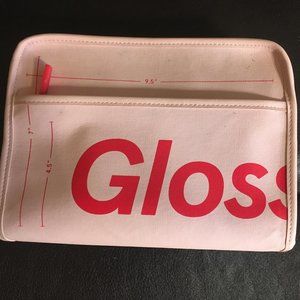 glossier makeup bag